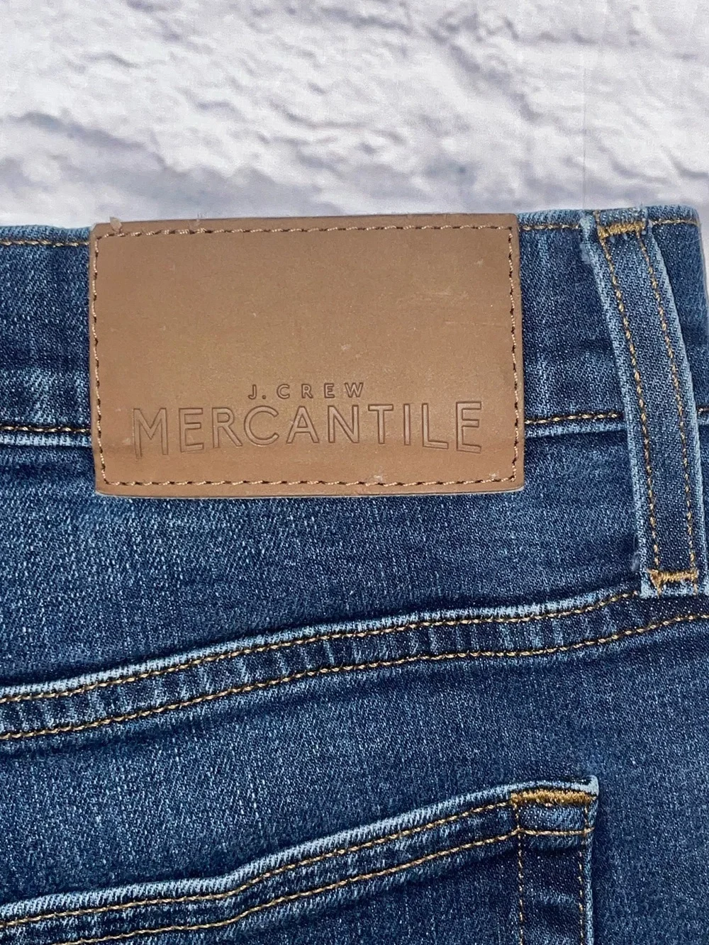 J. Crew Straight-fit flex jean in Walker dark wash 30x30